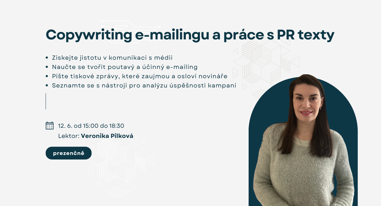 Seminář: Copywriting e-mailingu a práce s PR texty