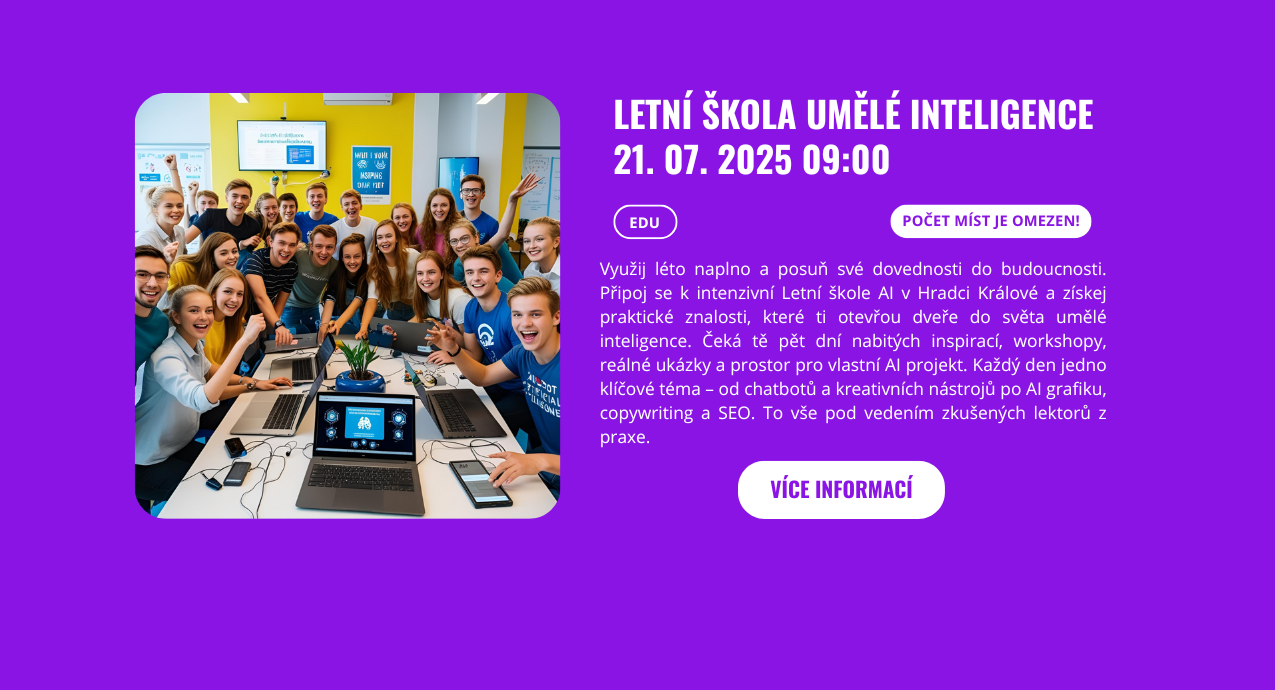 Letní škola Umělé inteligence
