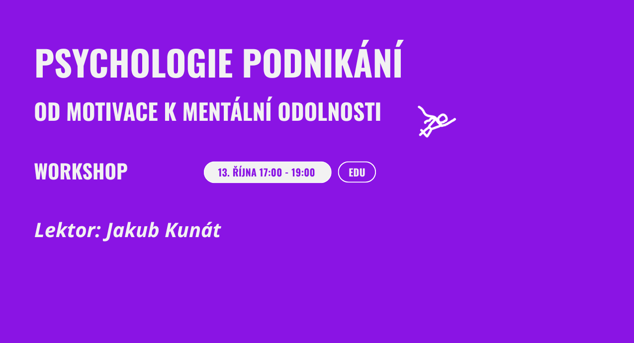 Workshop: Psychologie podnikání